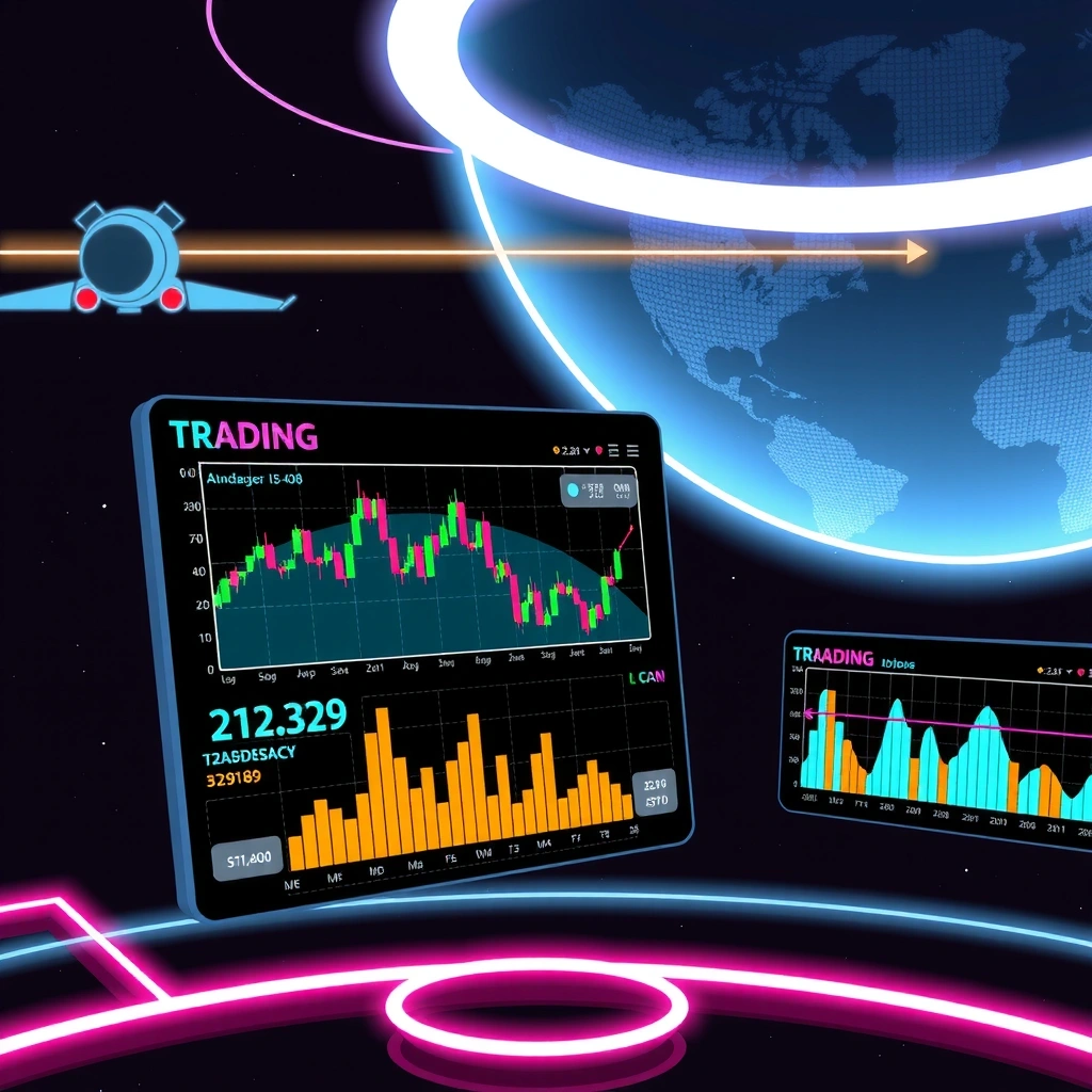 Nebula Trader game interface